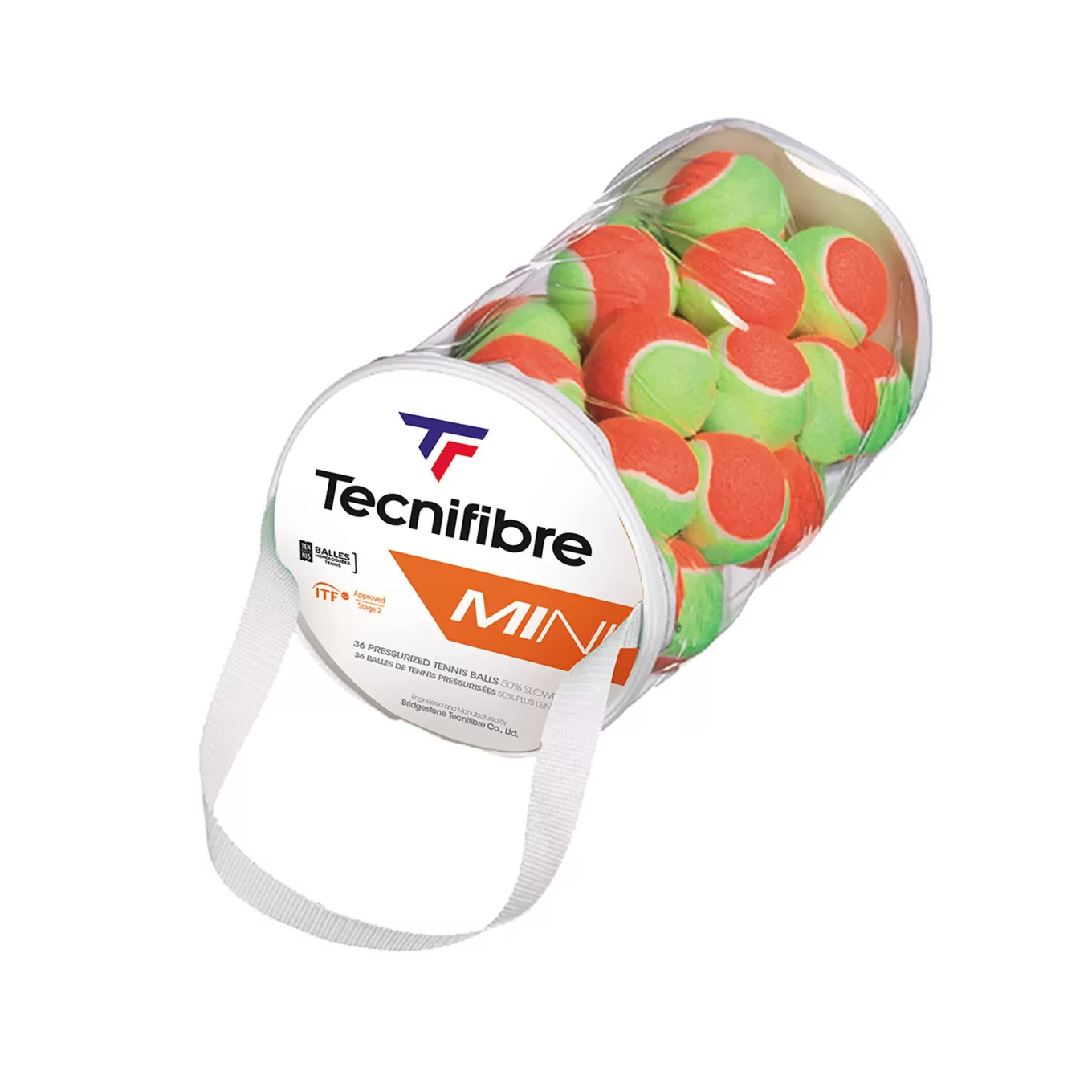 New Tecnifibre BALLS MINI TENNIS x36
