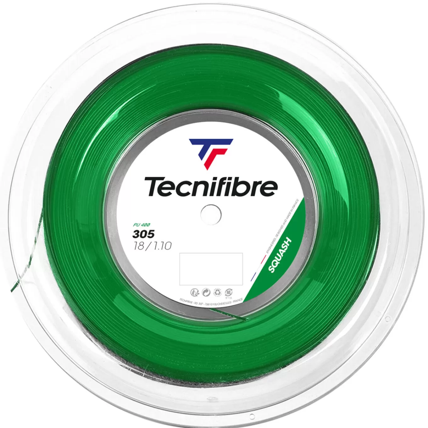Discount Tecnifibre BOBINE 305 SQUASH VERT