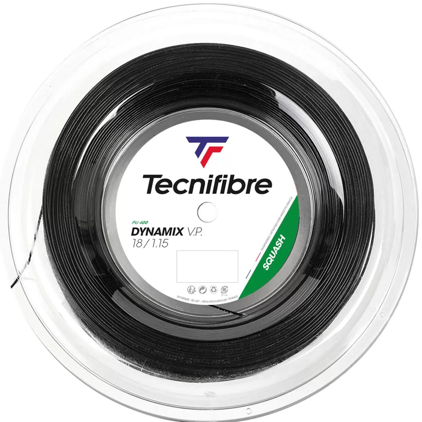 Hot Tecnifibre BOBINE DYNAMIX VP NOIR