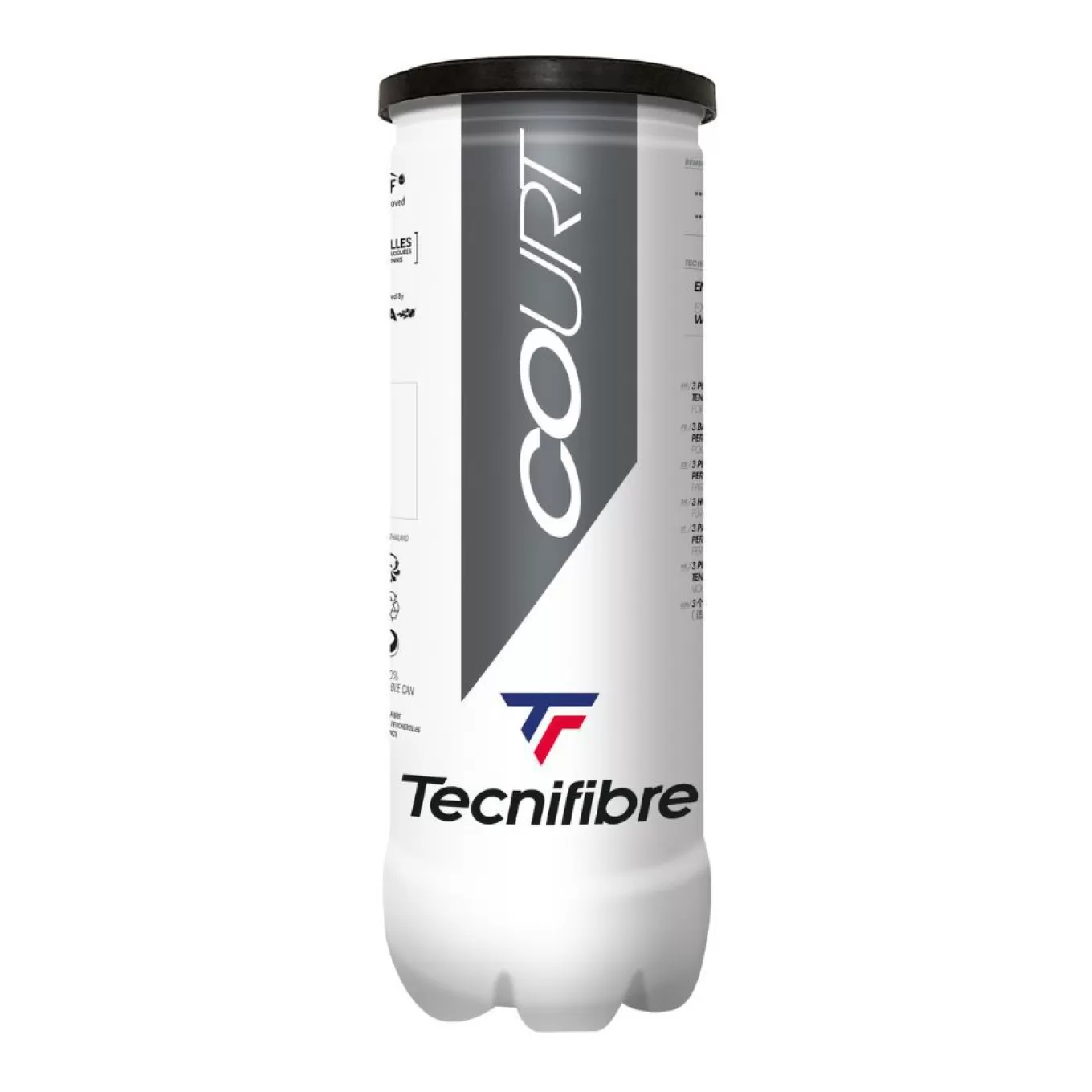 Best Tecnifibre COURT : BOX OF 36 TUBES OF 3 TENNIS BALLS