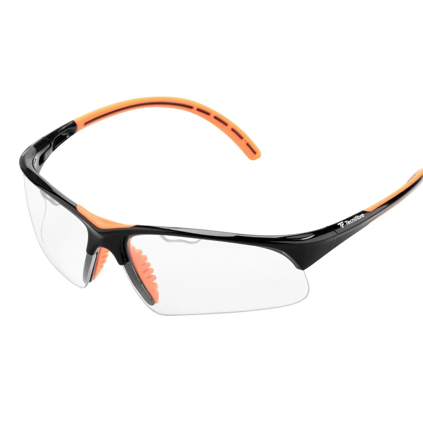 New Tecnifibre GAFAS DE SQUASH NEGRAS NARANJAS