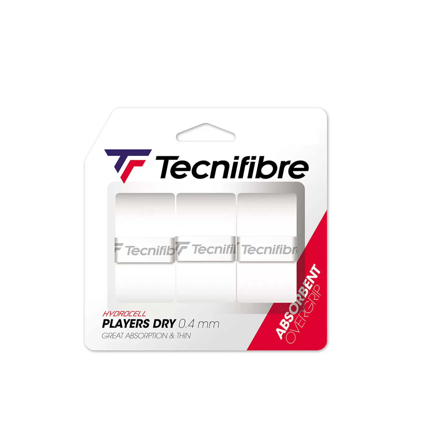 Store Tecnifibre PLAYERS DRY BLANCO (box of 12 )