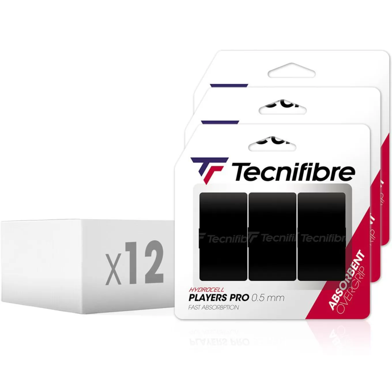Discount Tecnifibre PLAYERS PRO BLACK (box of 12 )