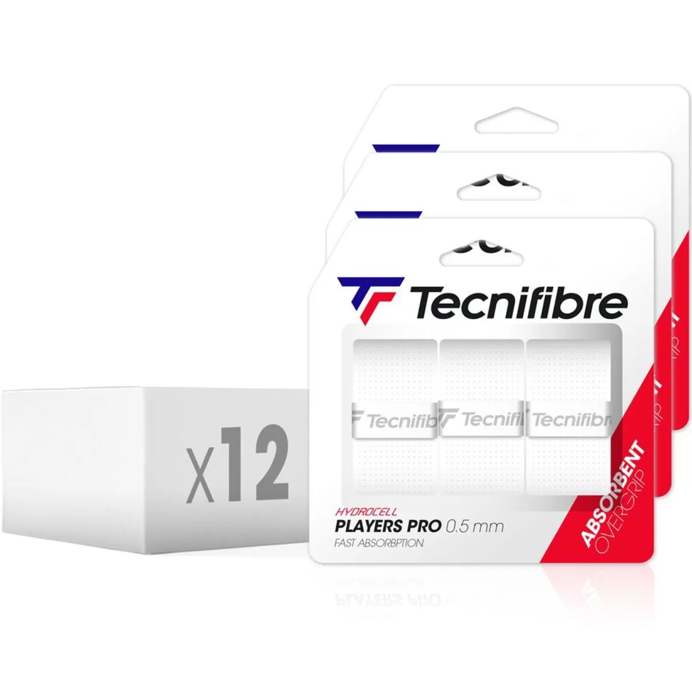 Best Sale Tecnifibre PLAYERS PRO BLANCO (BOX OF 12)
