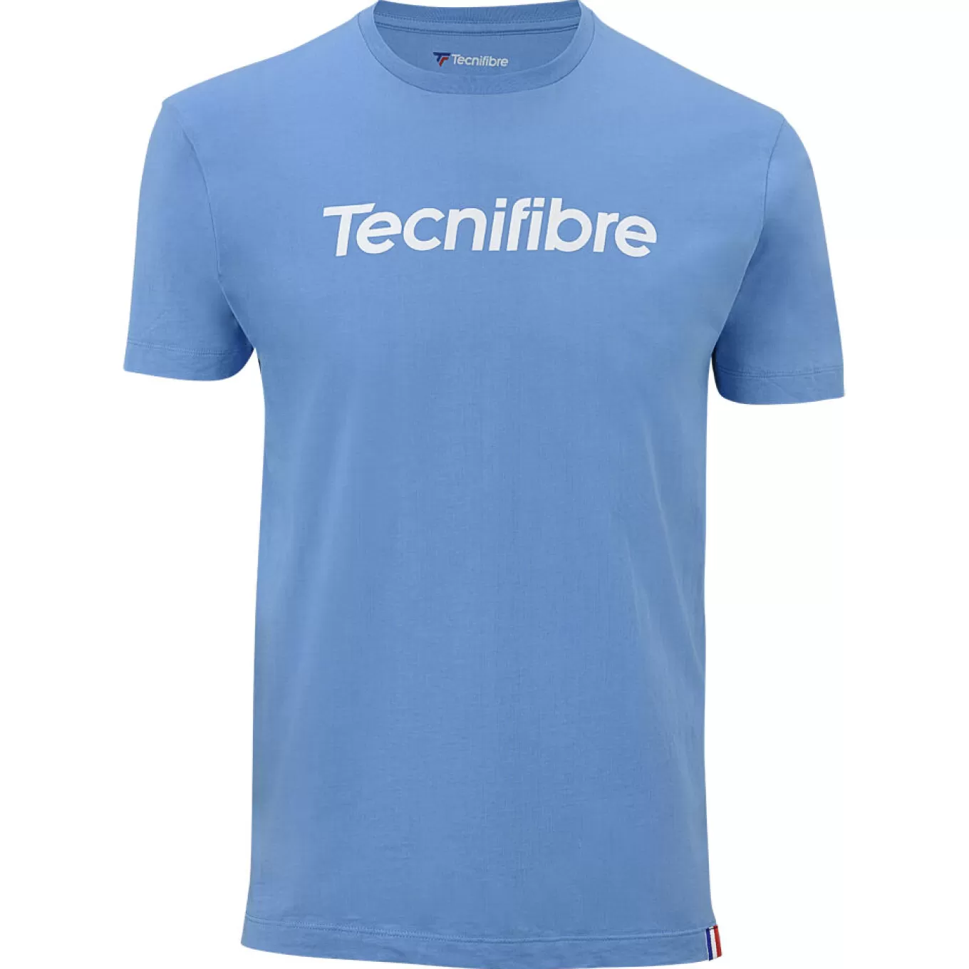 Sale Tecnifibre TEAM COTTON TEE AZUR JUNIOR