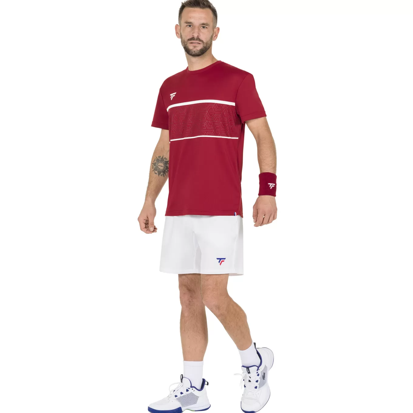 Hot Tecnifibre TEAM SHORT WHITE