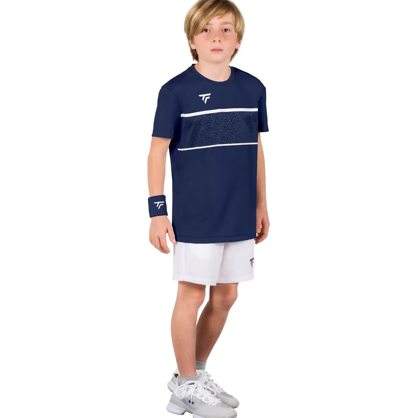 Fashion Tecnifibre TEAM TECH TEE MARINE JUNIOR