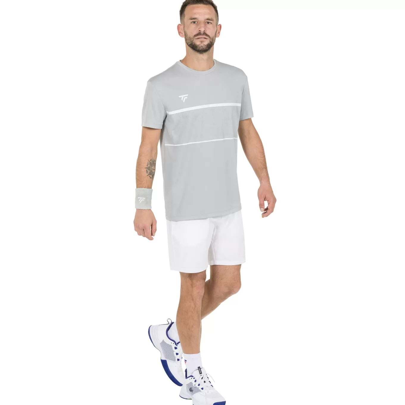 Fashion Tecnifibre TEAM TECH TEE SILVER