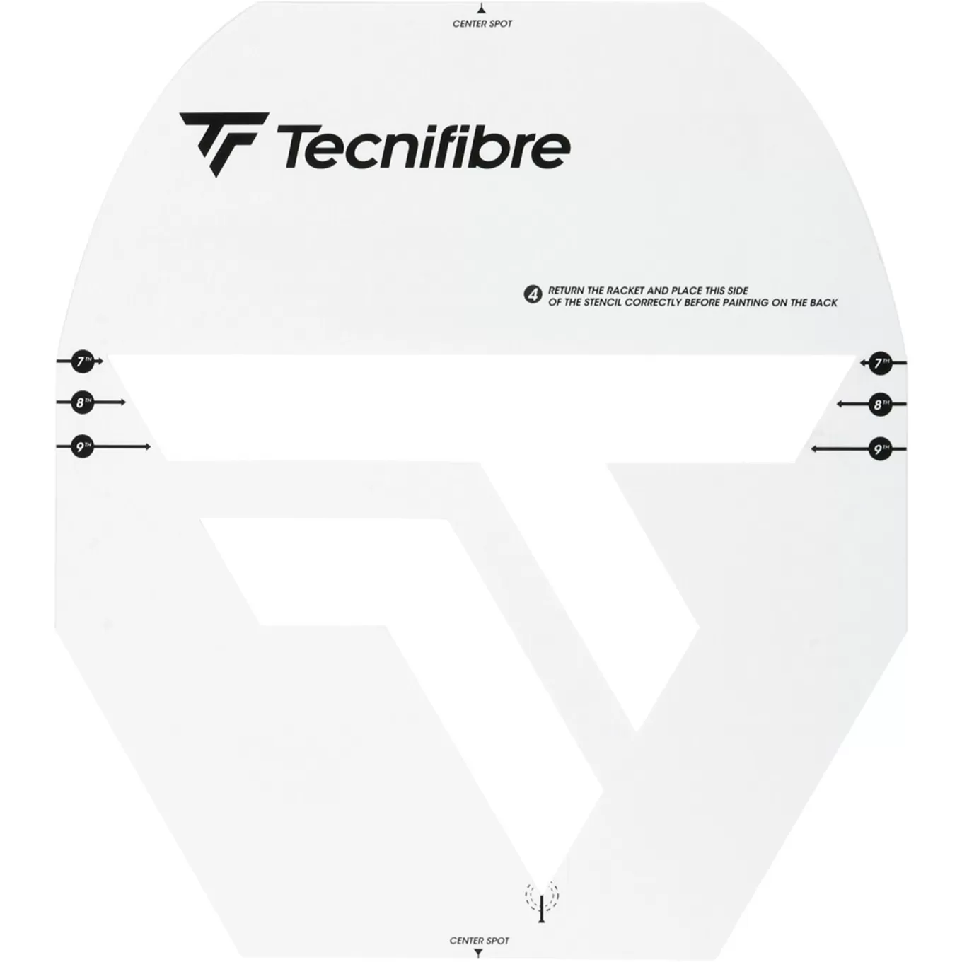 Fashion Tecnifibre TENNIS STENCIL