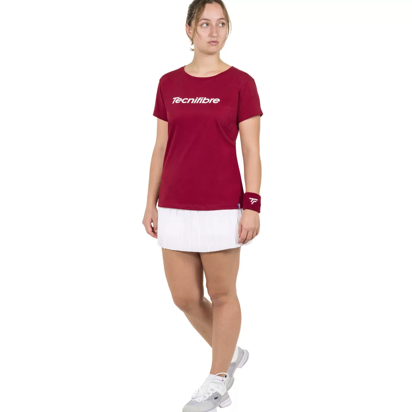 Best Sale Tecnifibre W. TEAM COTTON TEE CARDINAL