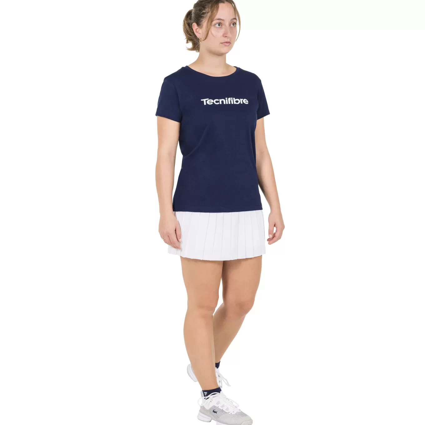 Sale Tecnifibre W. TEAM COTTON TEE MARINE
