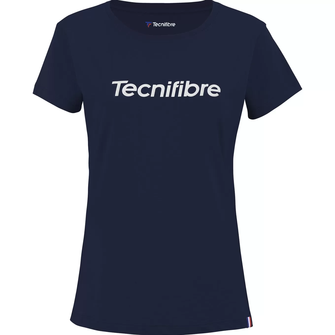 Clearance Tecnifibre W. TEAM COTTON TEE MARINE JUNIOR