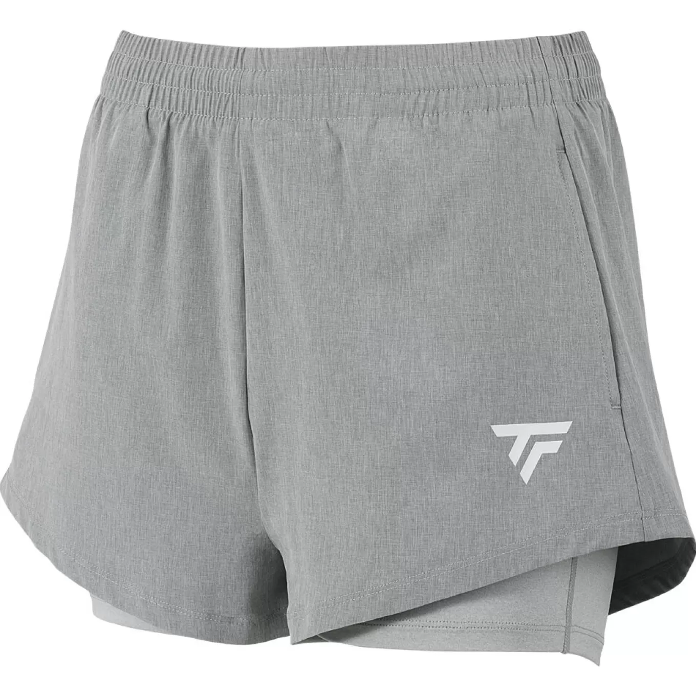 New Tecnifibre W. TEAM SHORT SILVER