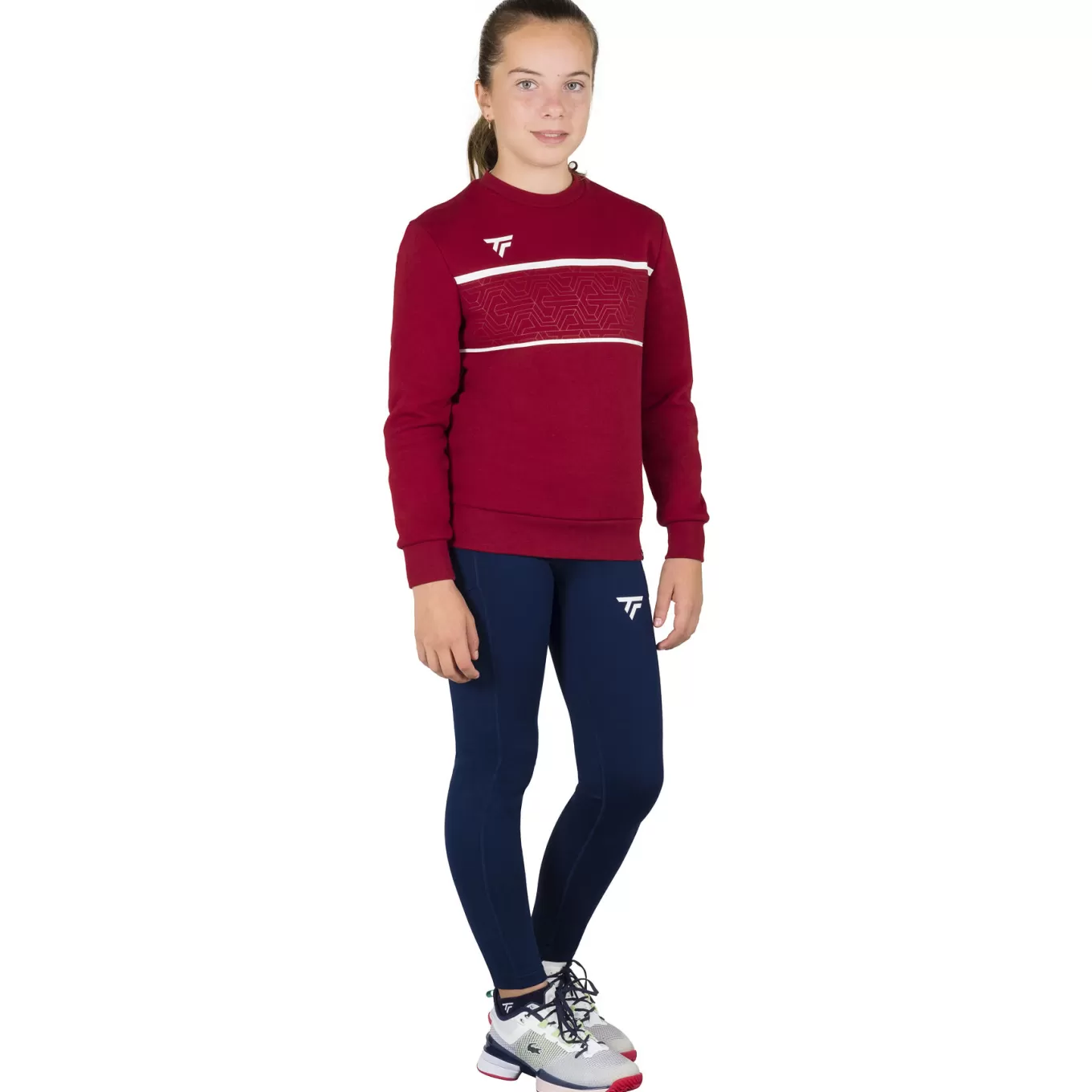 New Tecnifibre W. TEAM SWEATER CARDINAL JUNIOR