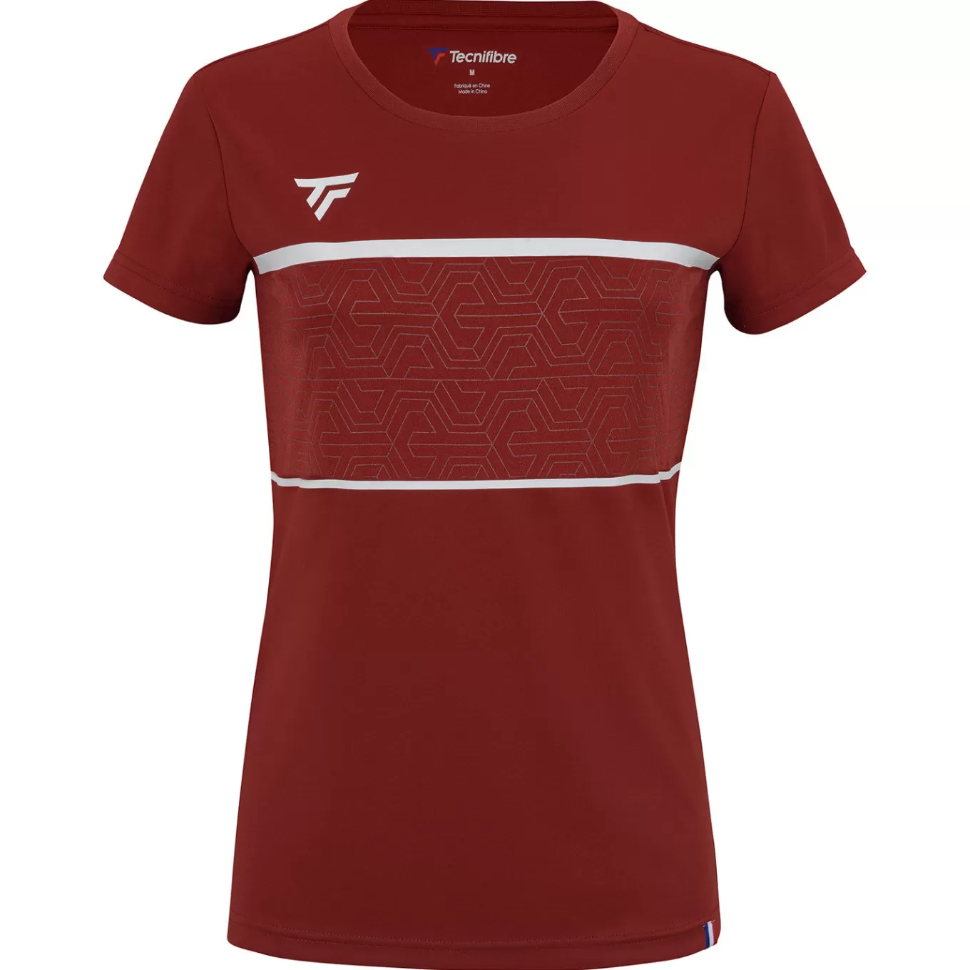 Sale Tecnifibre W. TEAM TECH TEE CARDINAL JUNIOR
