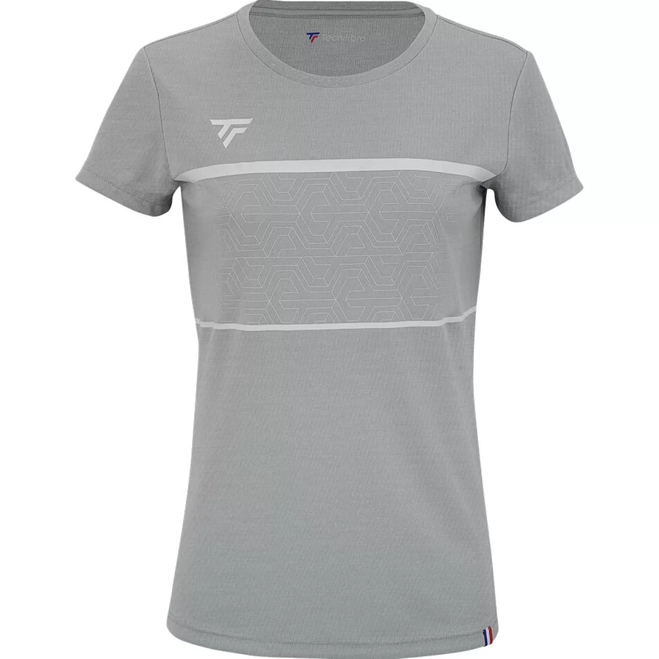 Sale Tecnifibre W. TEAM TECH TEE SILVER JUNIOR