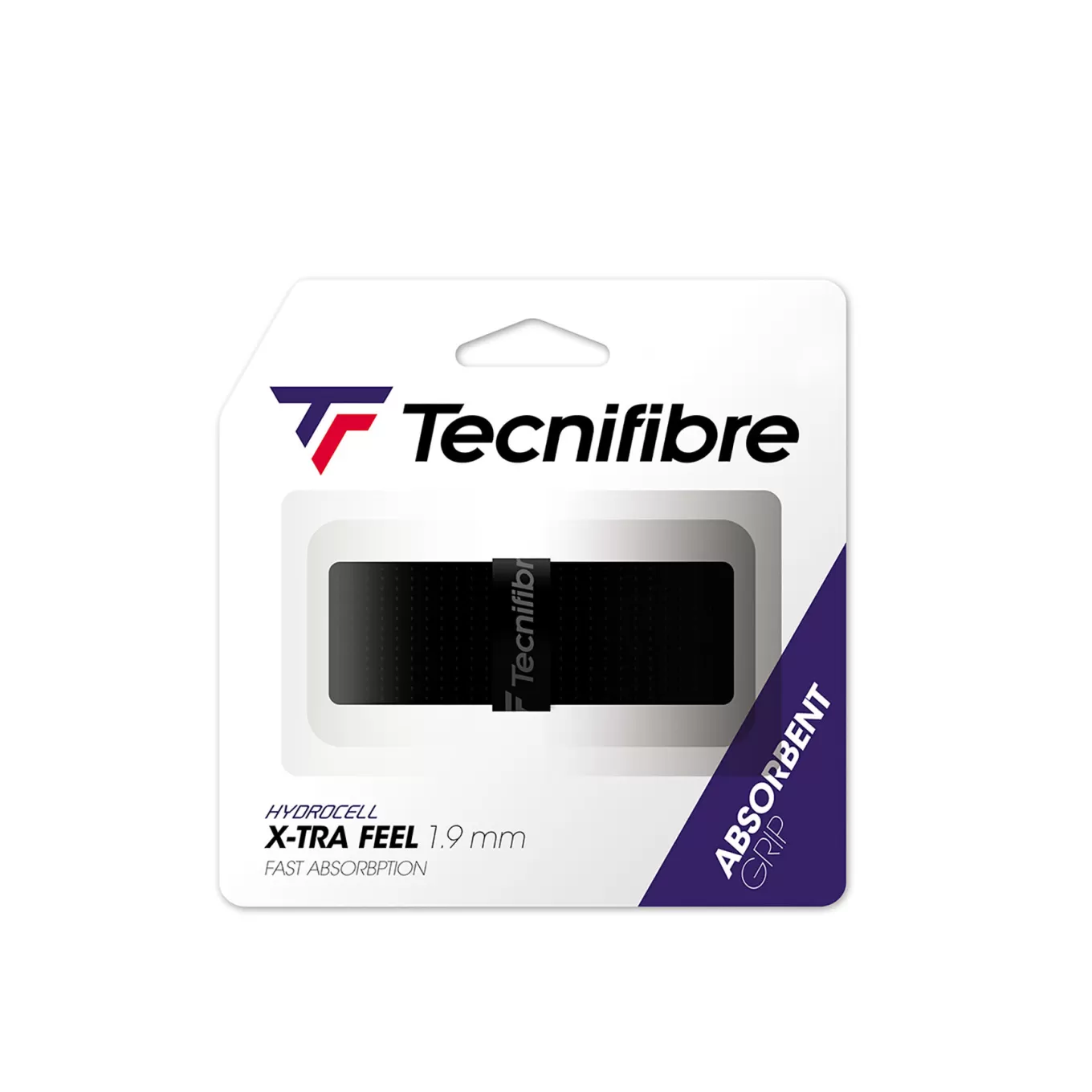 New Tecnifibre X-TRA FEEL BLACK (box of 12 d'1 grip)